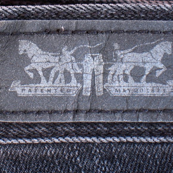 Levi's 515 - Bootcut - Black Jeans - Stretch Sz 4M - Picture 3 of 6